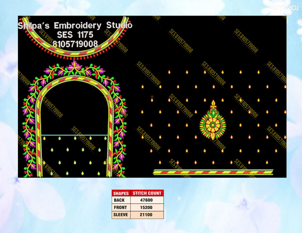 Embroidery Designs 1101-1200 Series