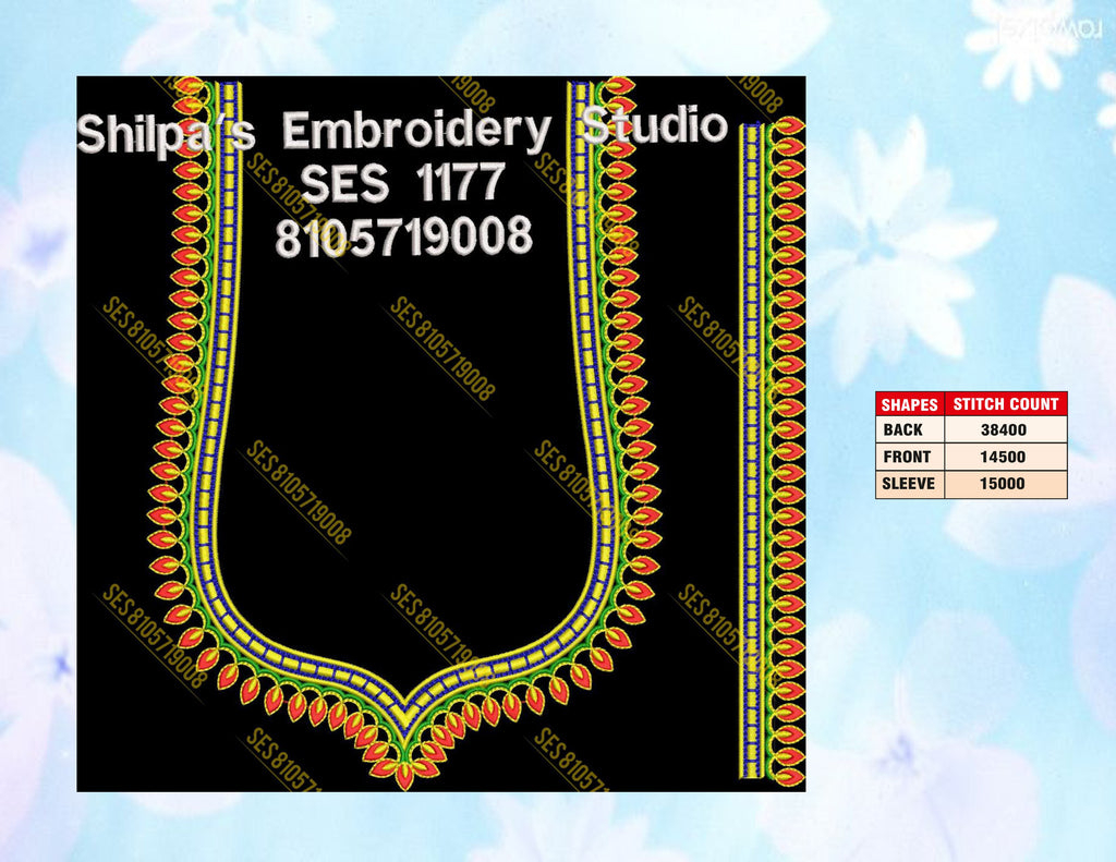 Embroidery Designs 1101-1200 Series