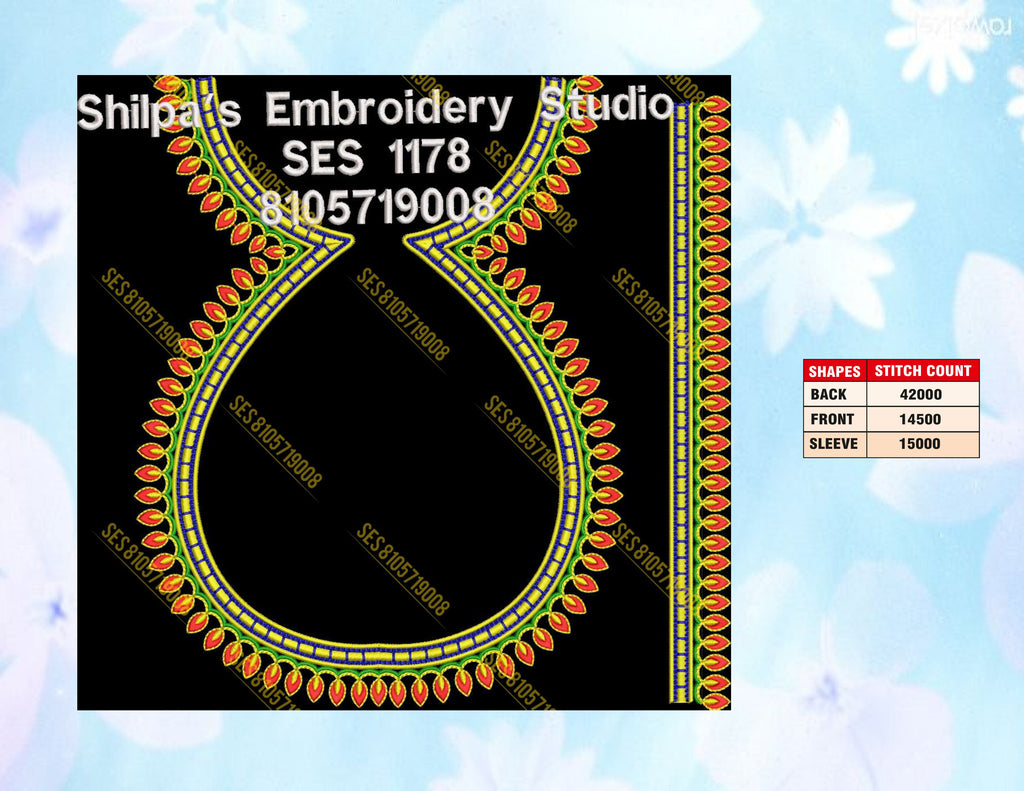 Embroidery Designs 1101-1200 Series