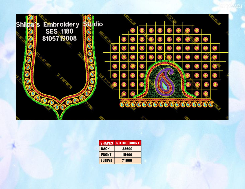Embroidery Designs 1101-1200 Series