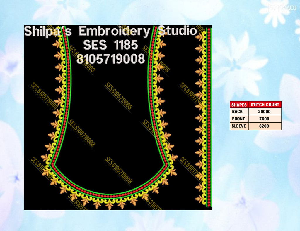 Embroidery Designs 1101-1200 Series