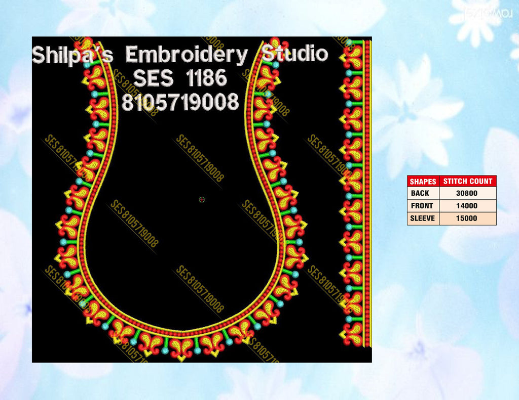 Embroidery Designs 1101-1200 Series