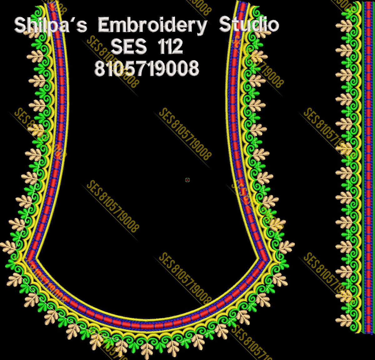 Embroidery Designs 101-200 Series