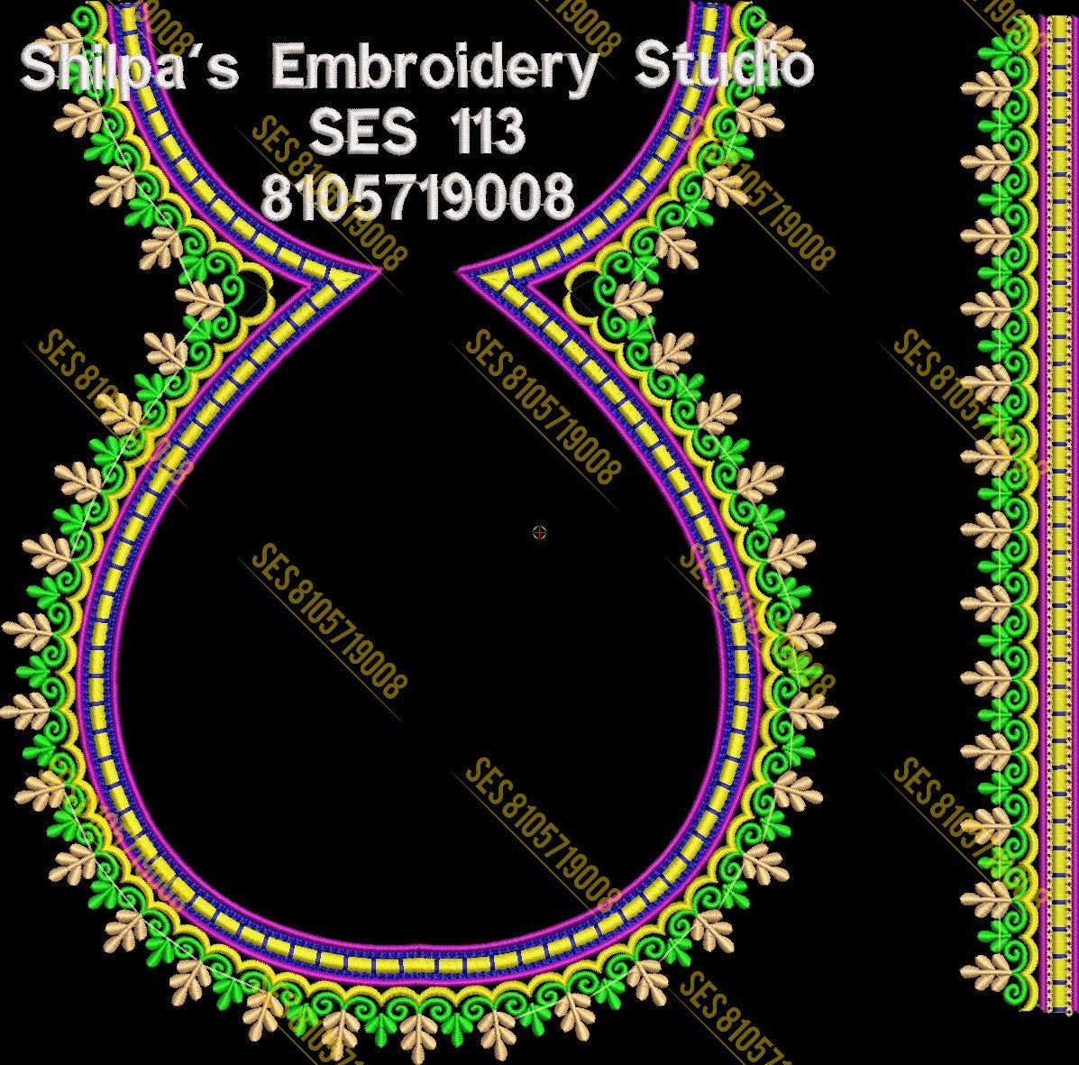 Embroidery Designs 101-200 Series