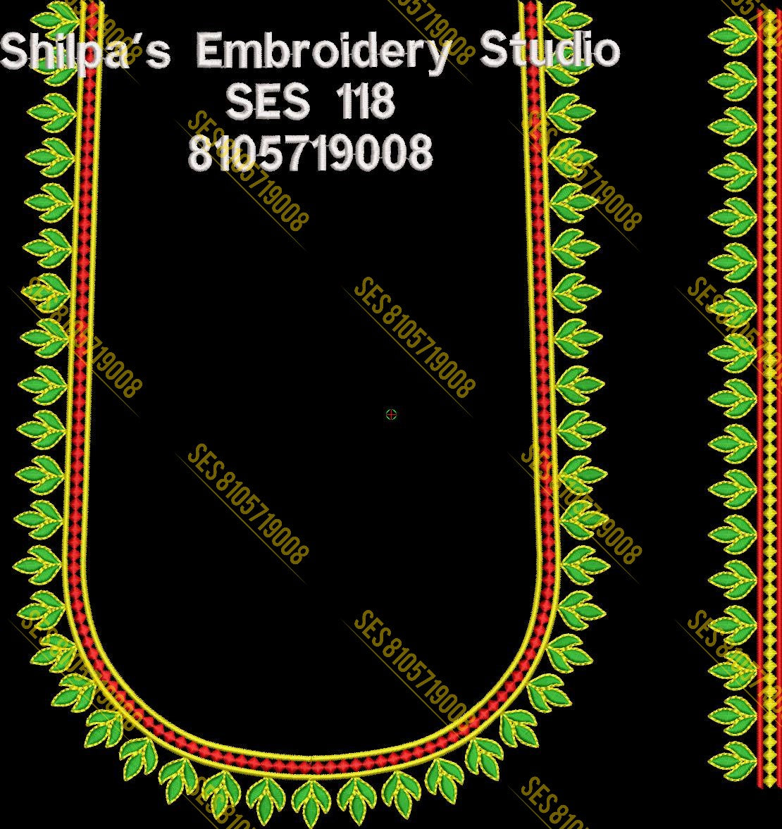 Embroidery Designs 101-200 Series