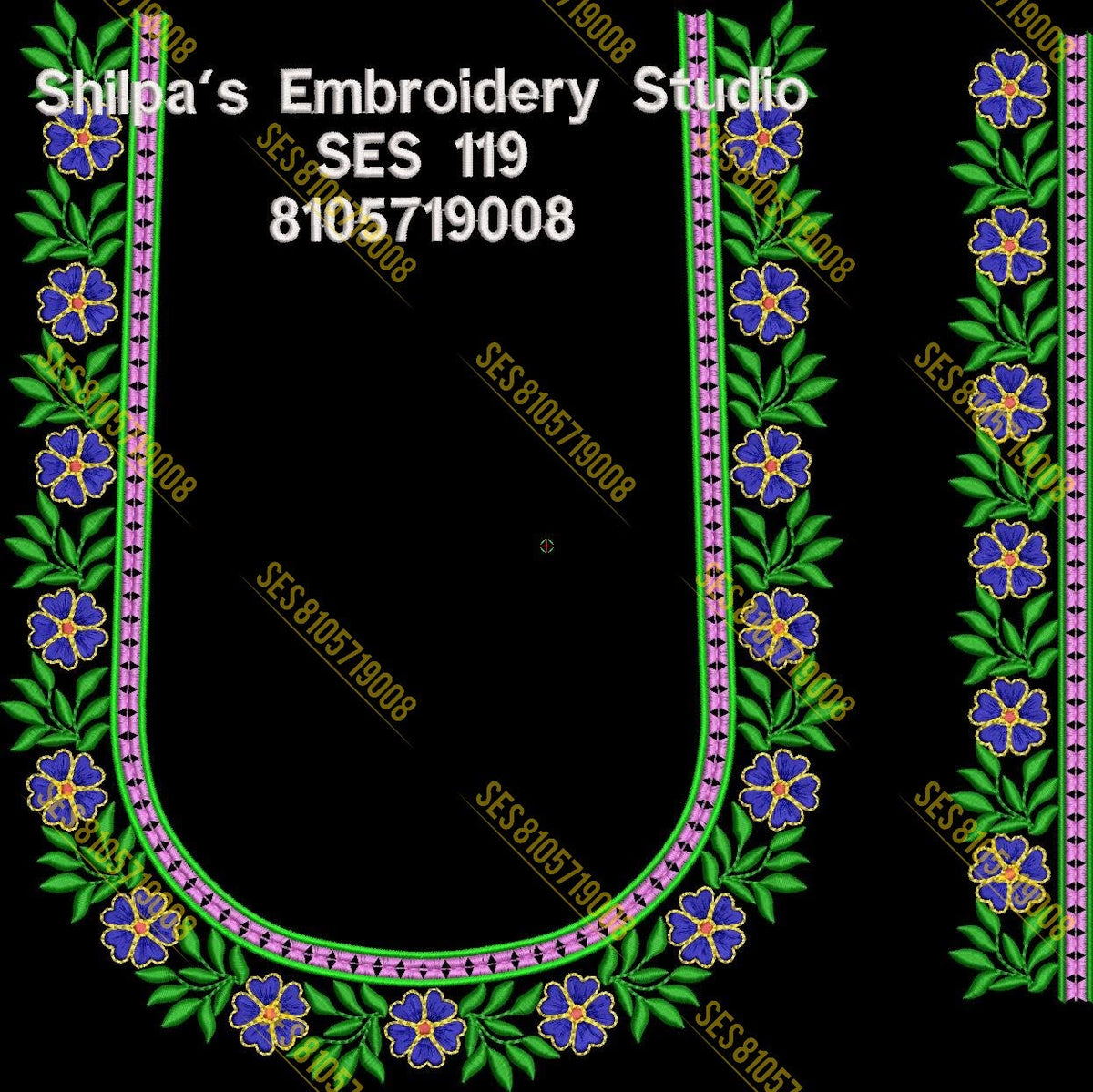 Embroidery Designs 101-200 Series