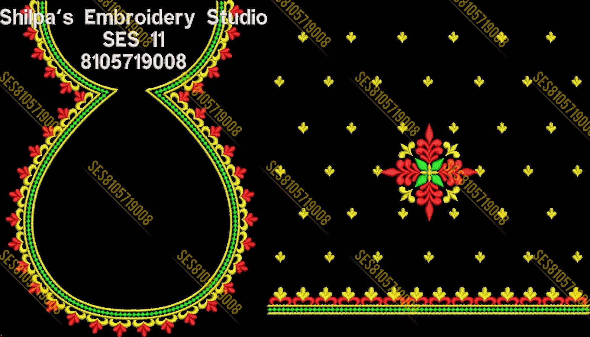 Embroidery Designs 1-100 Series