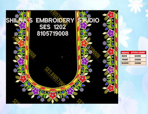 Embroidery Designs 1201-1300 Series