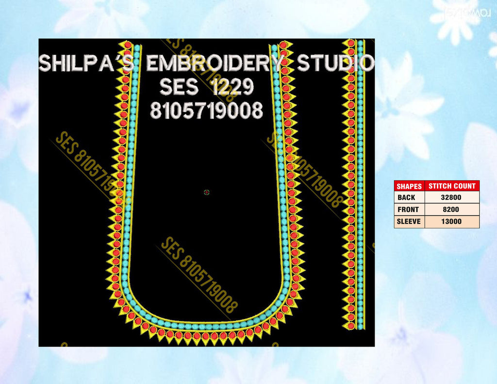 Embroidery Designs 1201-1300 Series