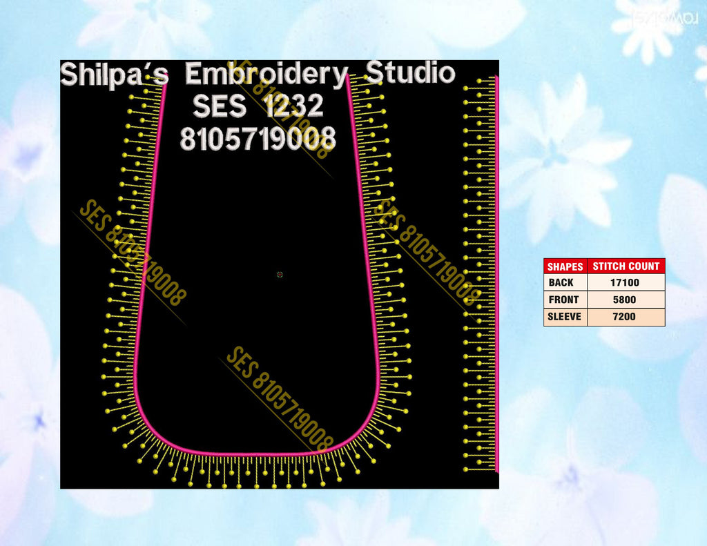 Embroidery Designs 1201-1300 Series