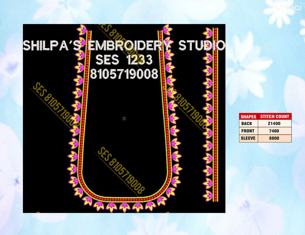 Embroidery Designs 1201-1300 Series