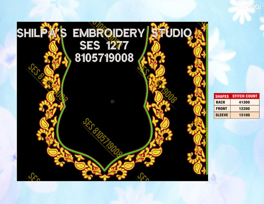 Embroidery Designs 1201-1300 Series