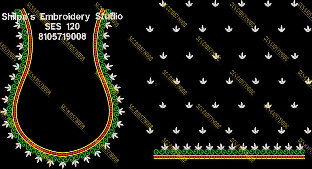Embroidery Designs 101-200 Series