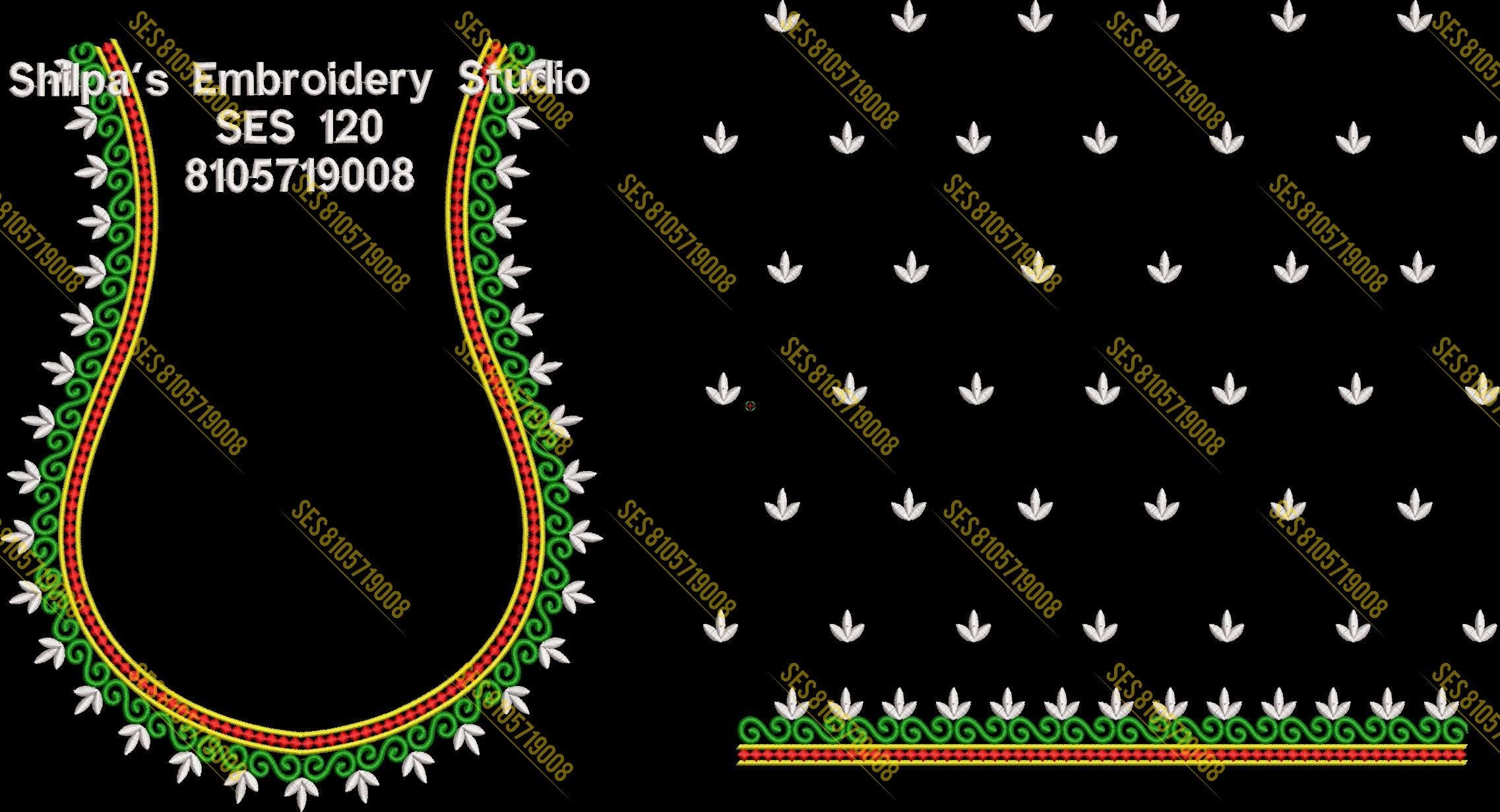 Embroidery Designs 101-200 Series
