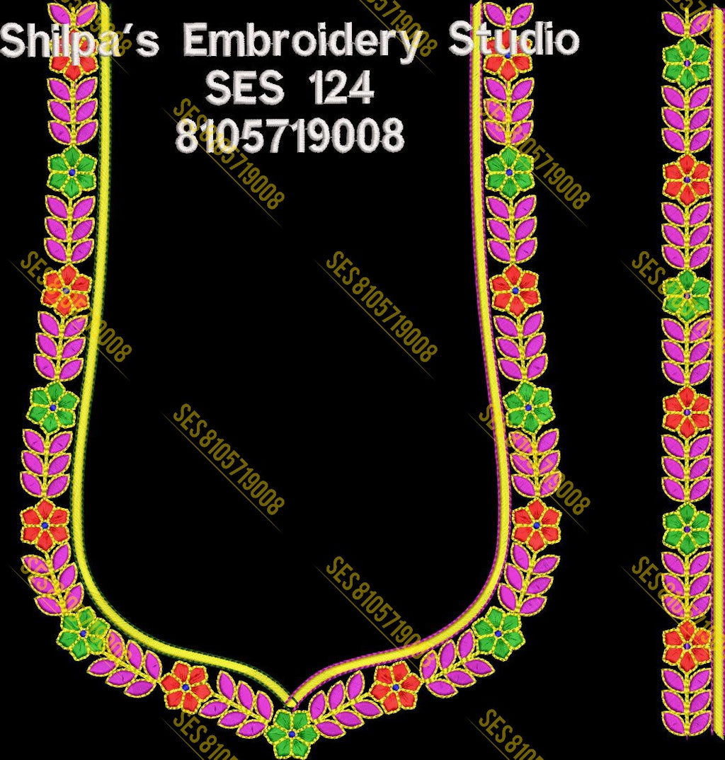 Embroidery Designs 101-200 Series
