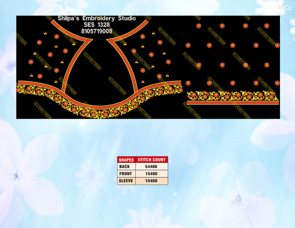 Embroidery Designs 1301-1400 Series