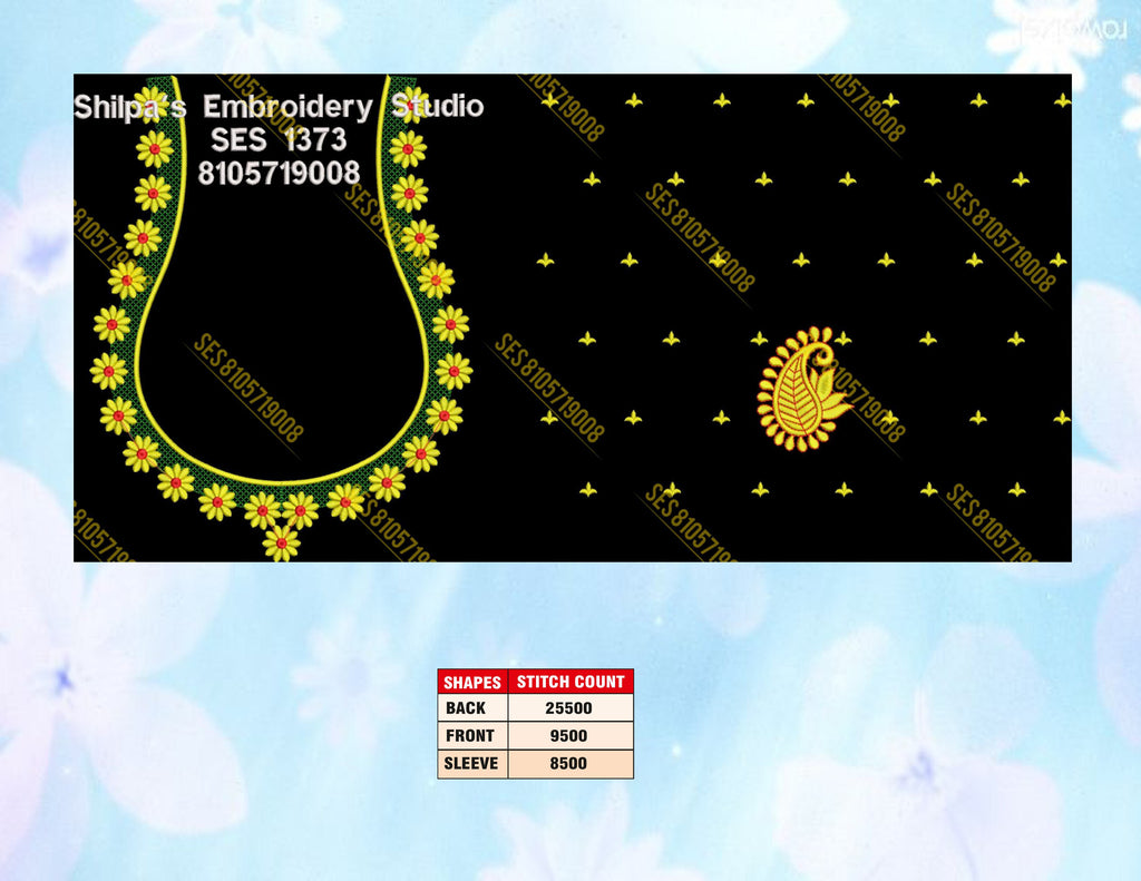 Embroidery Designs 1301-1400 Series