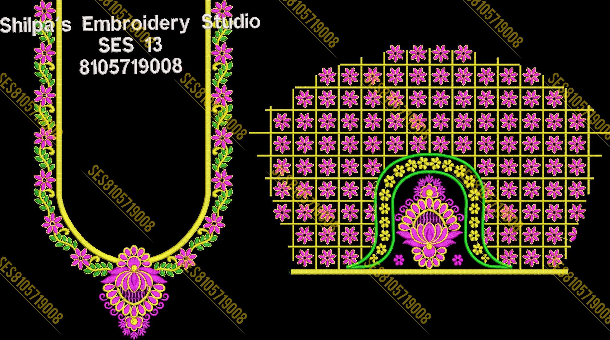 Embroidery Designs 1-100 Series