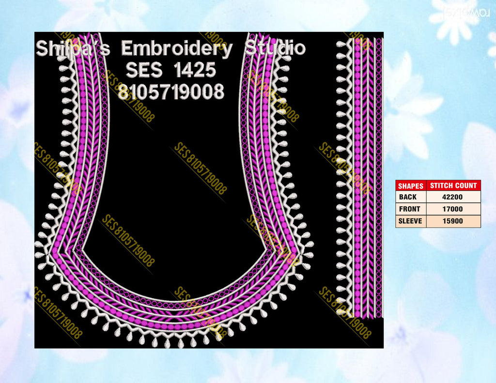 Embroidery Designs 1401-1500 Series