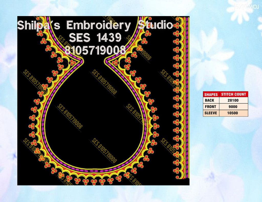Embroidery Designs 1401-1500 Series
