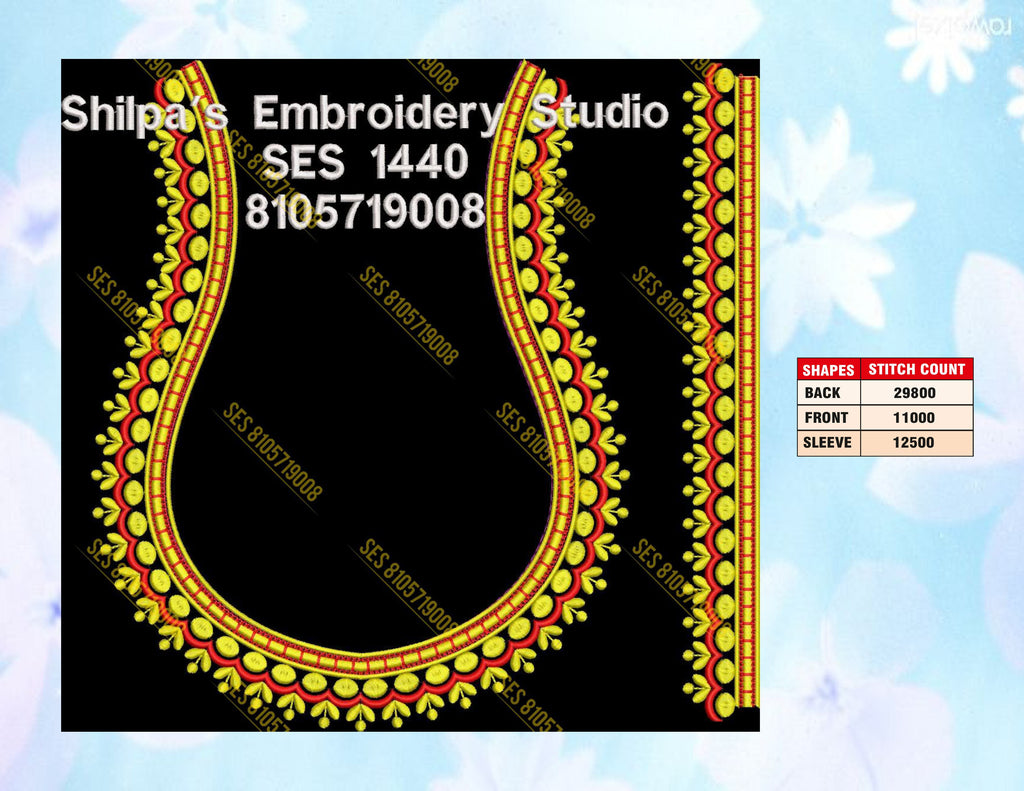 Embroidery Designs 1401-1500 Series