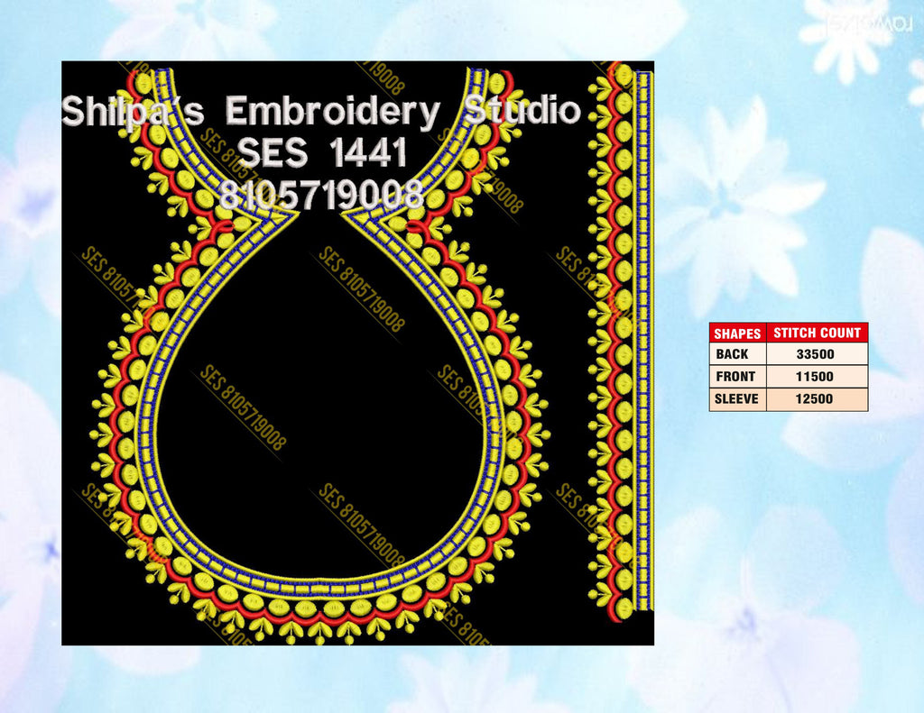 Embroidery Designs 1401-1500 Series