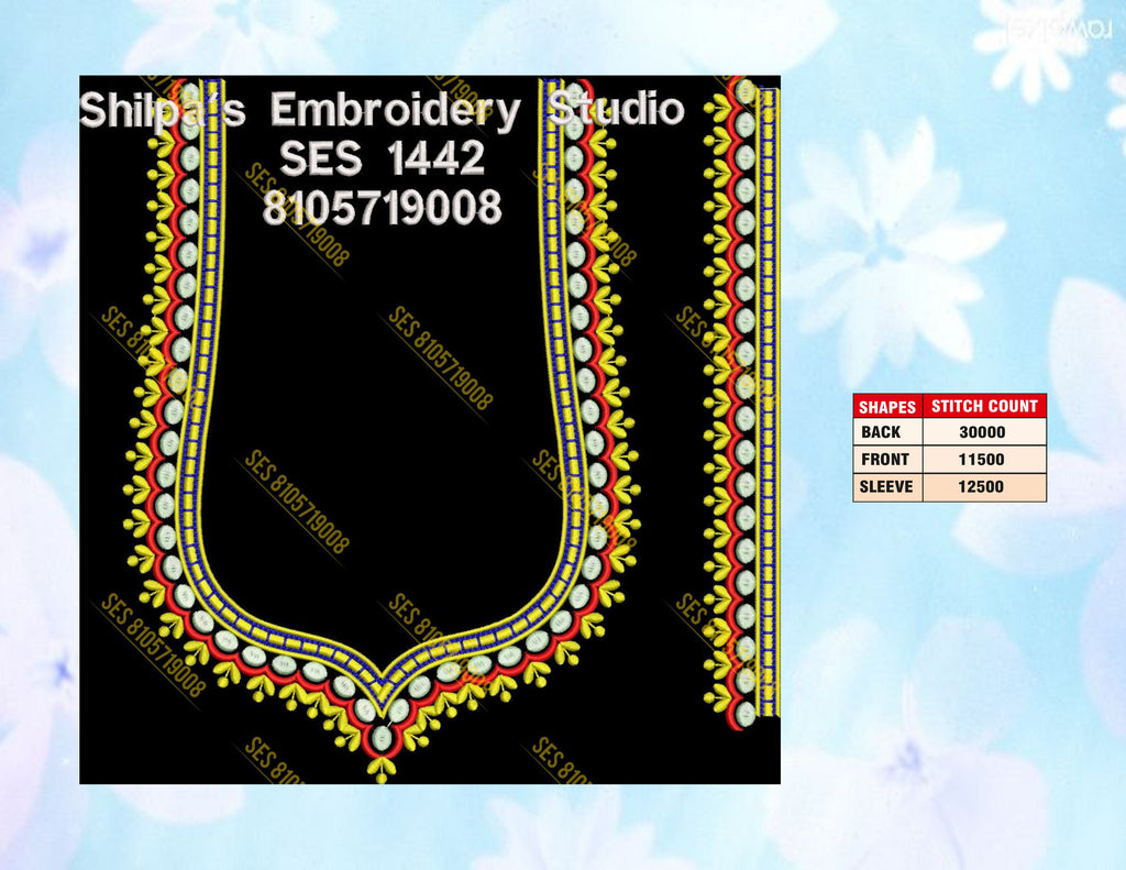 Embroidery Designs 1401-1500 Series