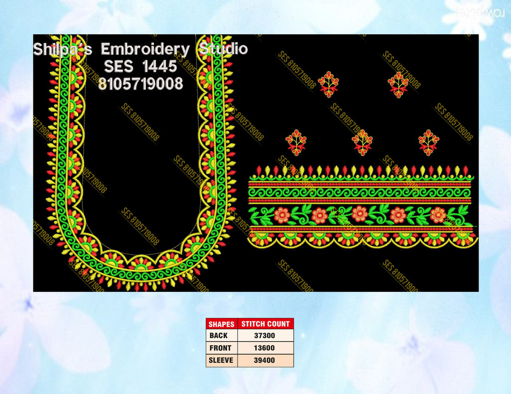 Embroidery Designs 1401-1500 Series