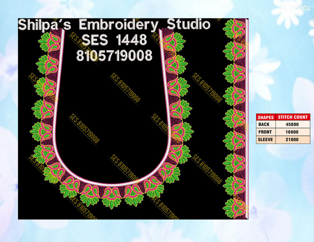 Embroidery Designs 1401-1500 Series