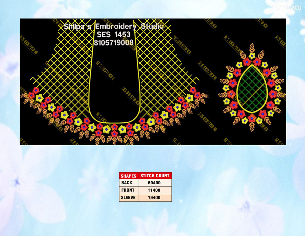 Embroidery Designs 1401-1500 Series