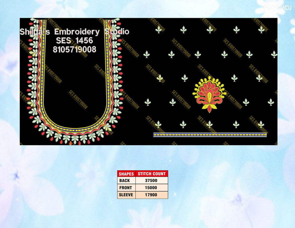 Embroidery Designs 1401-1500 Series
