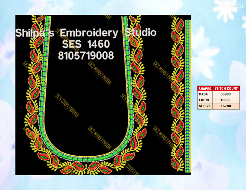 Embroidery Designs 1401-1500 Series