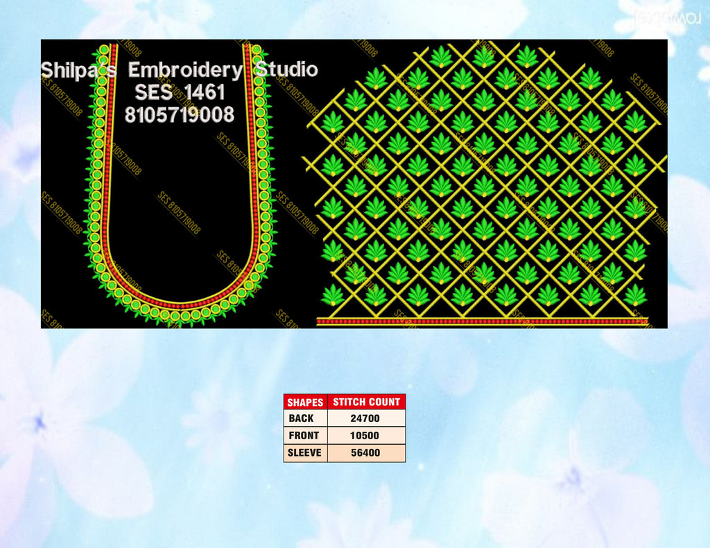 Embroidery Designs 1401-1500 Series