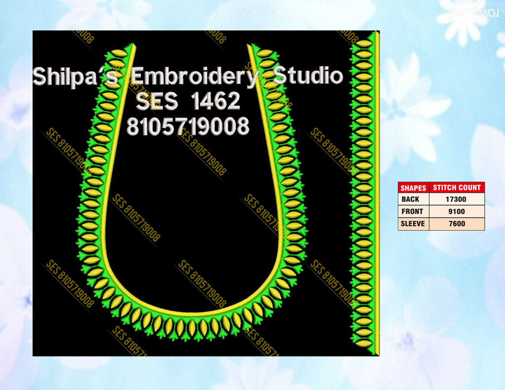 Embroidery Designs 1401-1500 Series