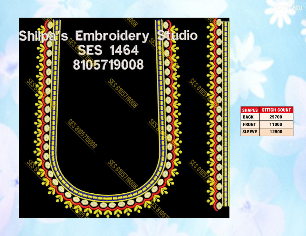 Embroidery Designs 1401-1500 Series