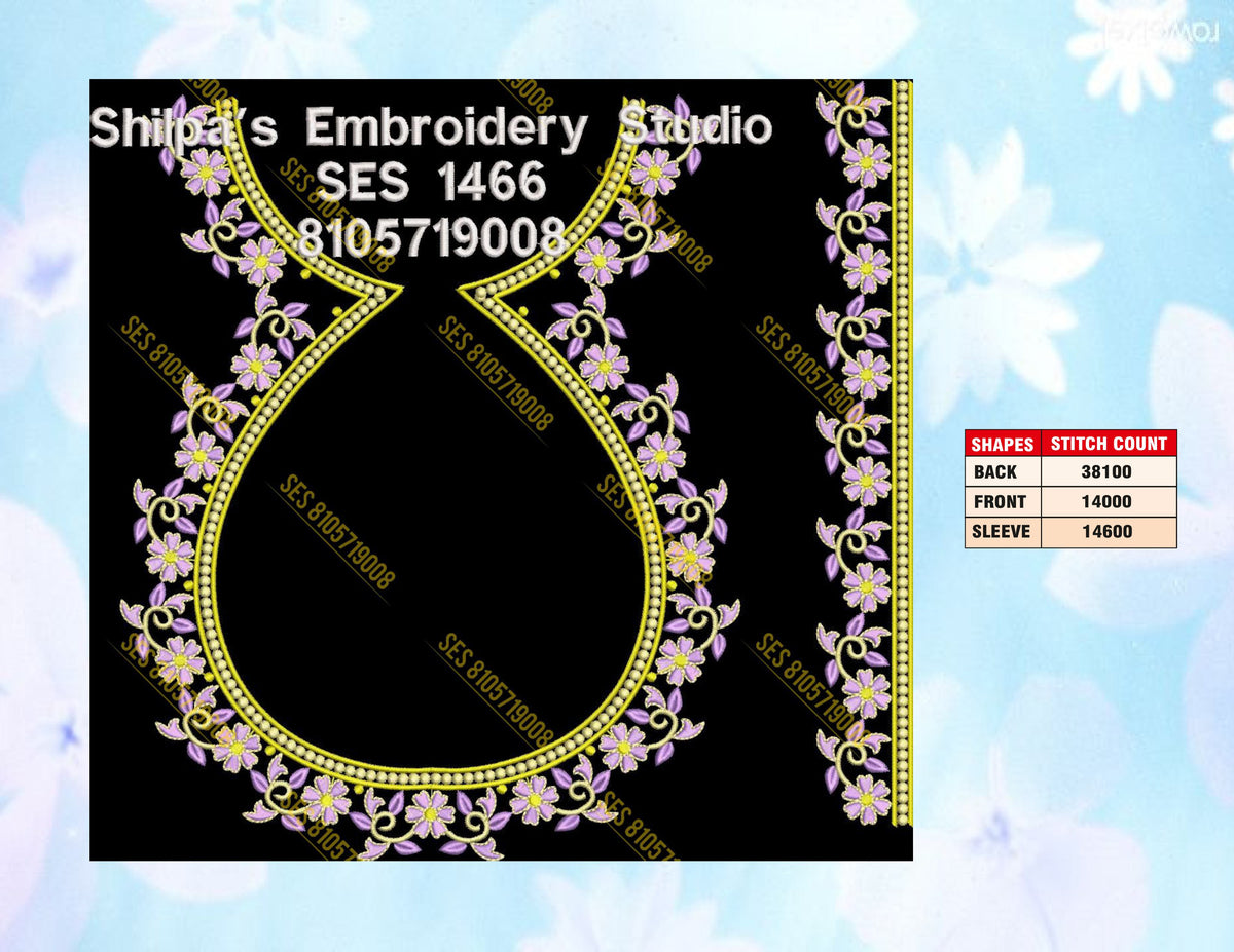 Embroidery Designs 1401-1500 Series