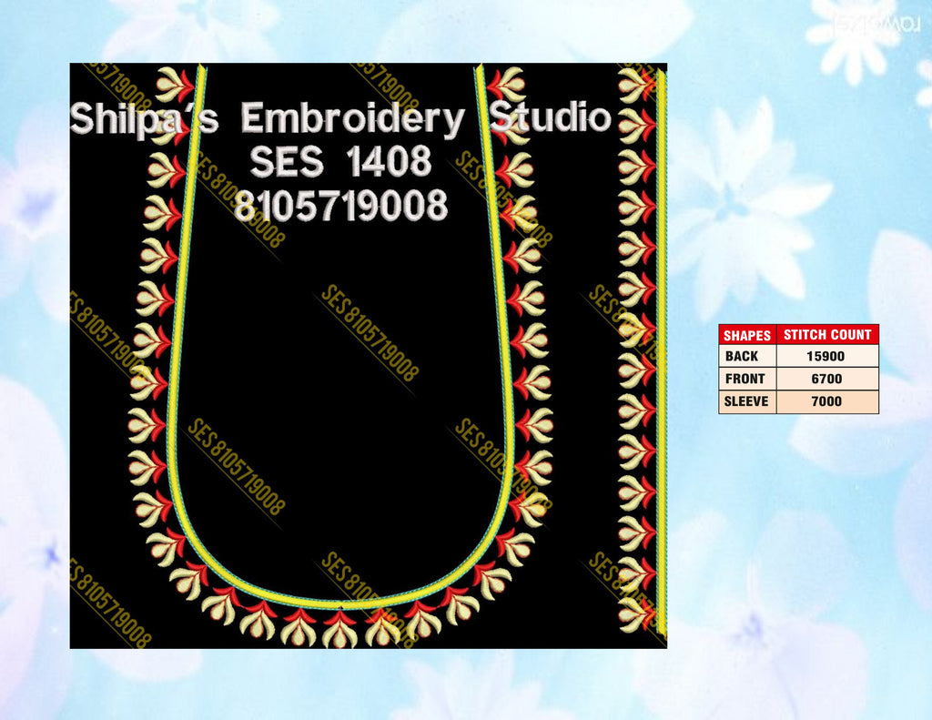 Embroidery Designs 1401-1500 Series