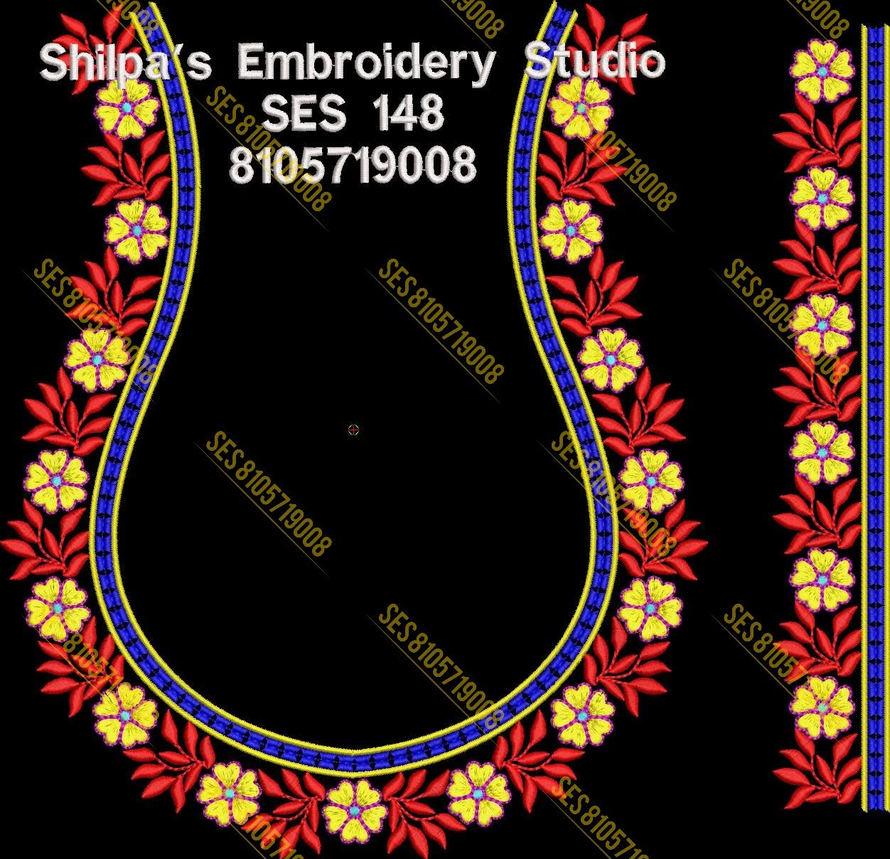 Embroidery Designs 101-200 Series