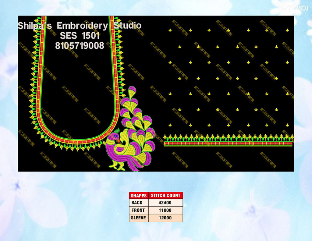 Embroidery Designs 1501-1600 Series
