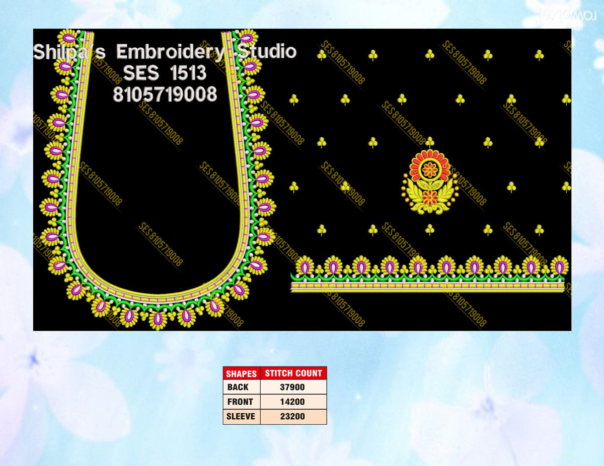 Embroidery Designs 1501-1600 Series