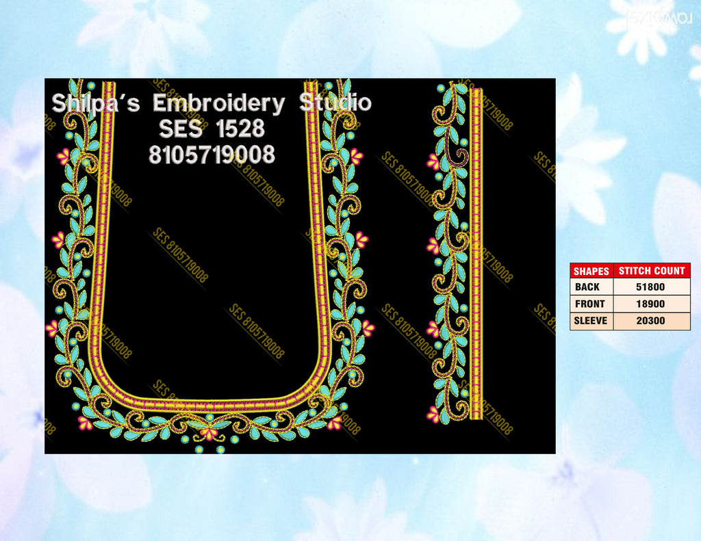 Embroidery Designs 1501-1600 Series