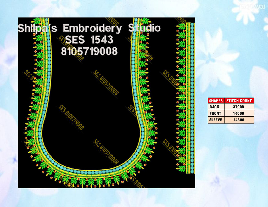 Embroidery Designs 1501-1600 Series
