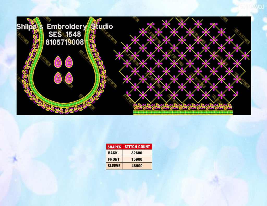 Embroidery Designs 1501-1600 Series