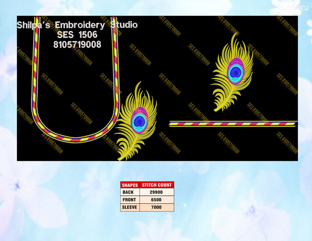 Embroidery Designs 1501-1600 Series