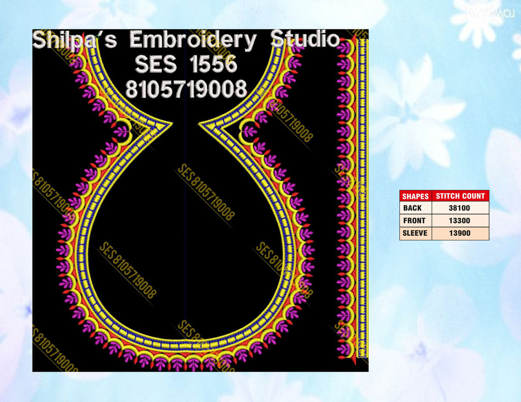 Embroidery Designs 1501-1600 Series