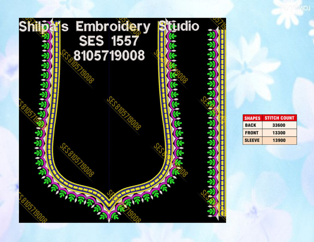 Embroidery Designs 1501-1600 Series