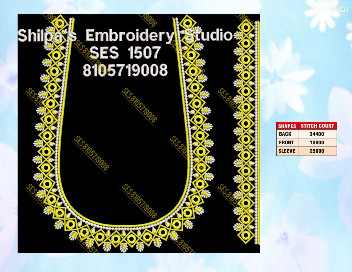 Embroidery Designs 1501-1600 Series