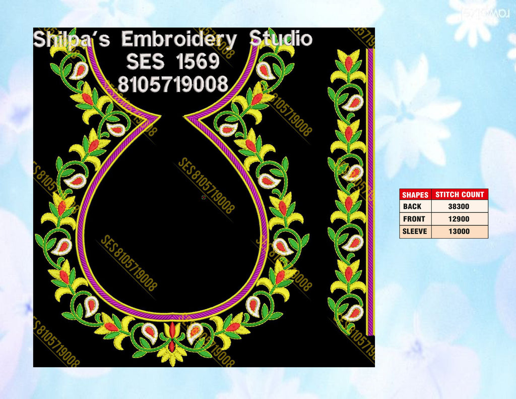 Embroidery Designs 1501-1600 Series