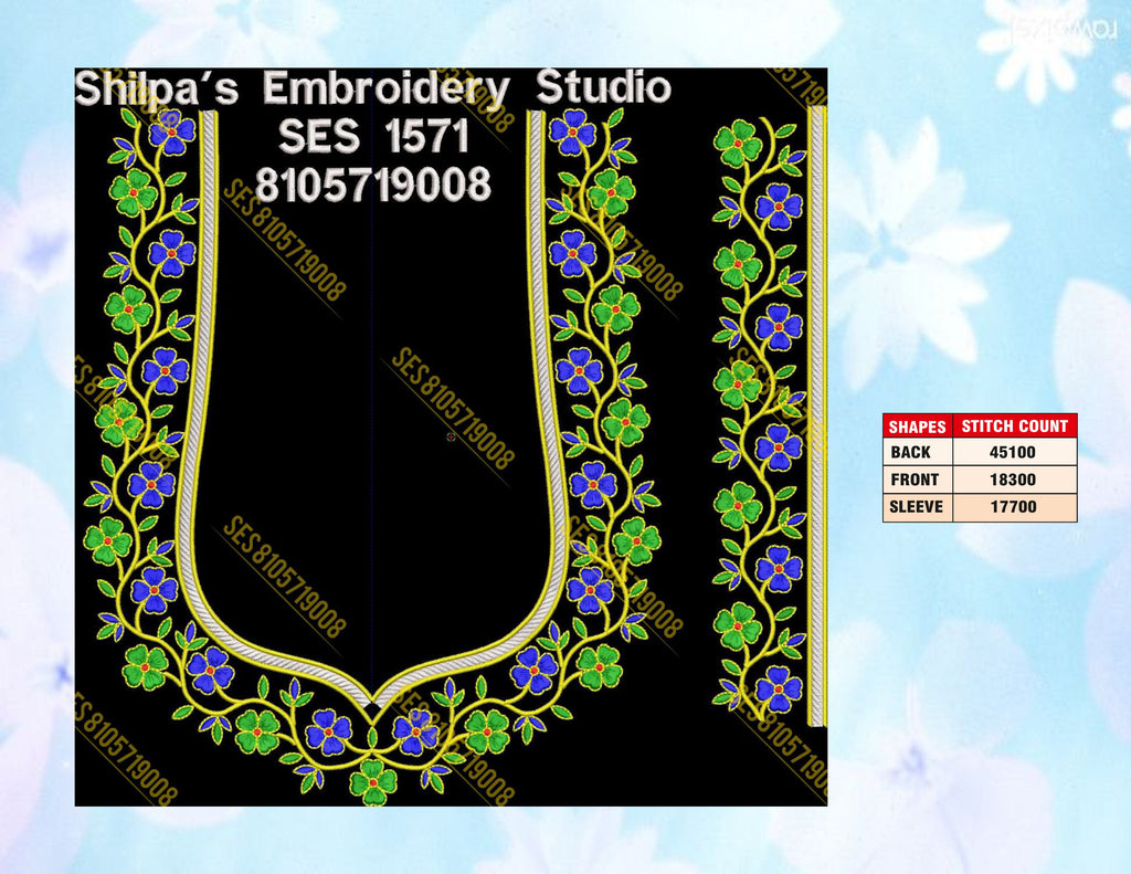 Embroidery Designs 1501-1600 Series