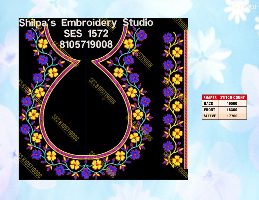Embroidery Designs 1501-1600 Series